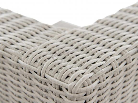 biała plecionka technorattanowa