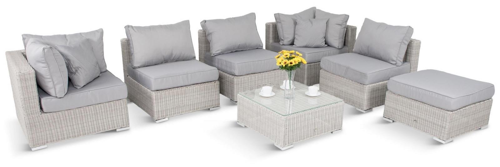 moduły narożnika ogrodowego białego