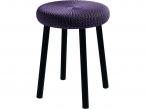 Krzesełko ogrodowe Keter Cozy Stool purpurowe
