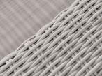 Ekskluzywne meble ogrodowe technorattan LIGURITO XI Plus Off-WHITE + fotel