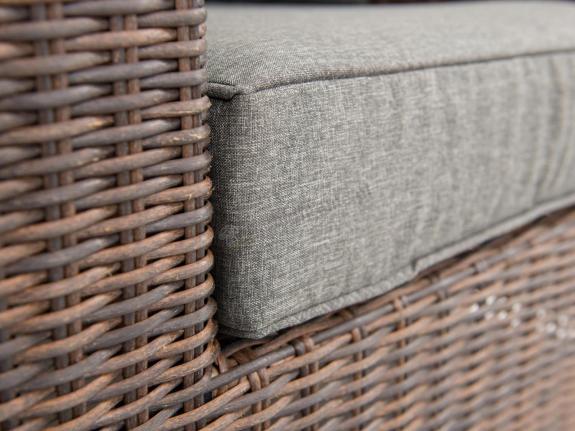 poduszka siedziskowa brązowa