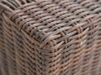 Modułowe meble ogrodowe technorattan Ligurito IX PLUS Brown Elite & Grey + 2 fotele