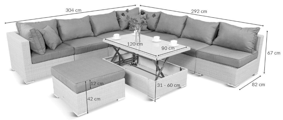 Wymiary zestawu Nilamito IX