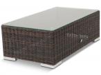 Nowoczesne meble z technorattanu LIGURITO IX Brown Elite & Grey