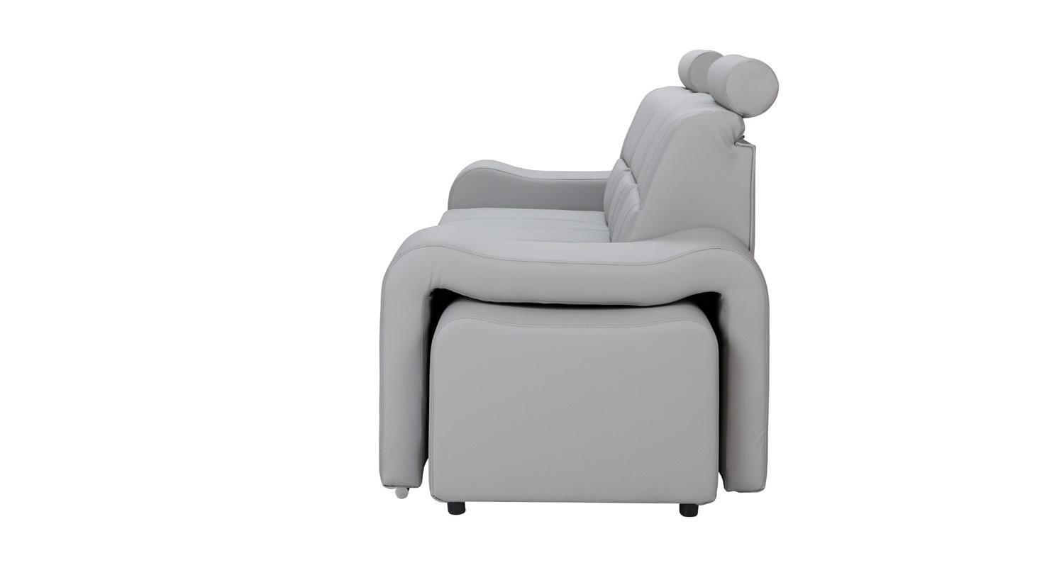 Bok sofy Wenus z pufą