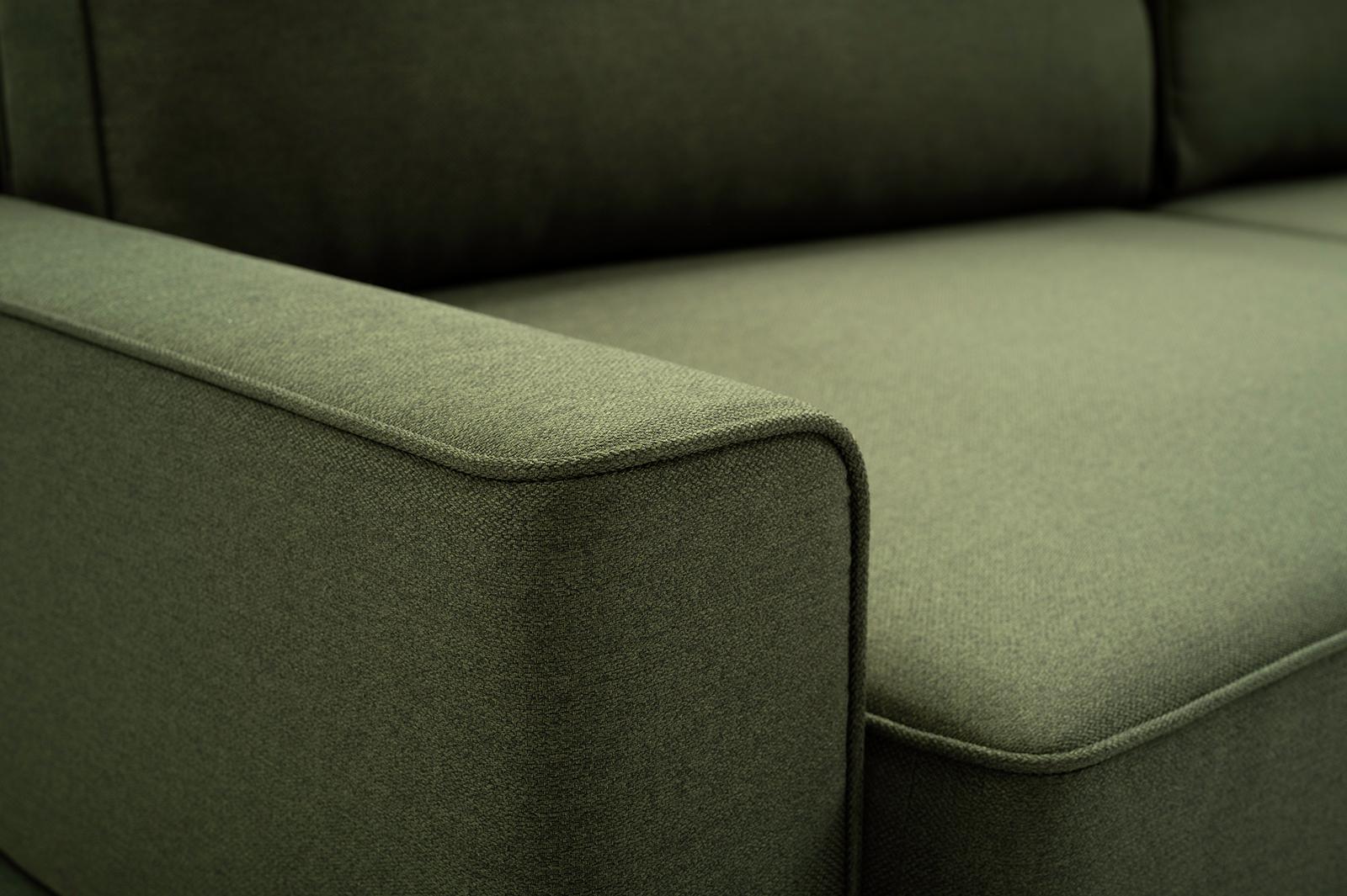 Szara rozkładana sofa do salonu Suzana detal