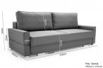 Rozkładana sofa z Suzana Malmo 37