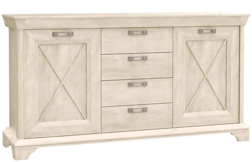 komoda do salonu Kashmir z 4 szufladami