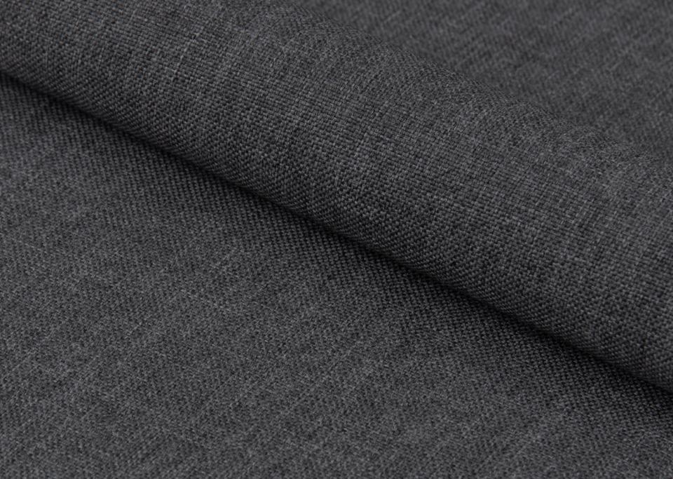 tapicerka ciemnoszarego hokera