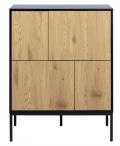 Komoda Actona Seaford Dziki Dąb 80x103cm