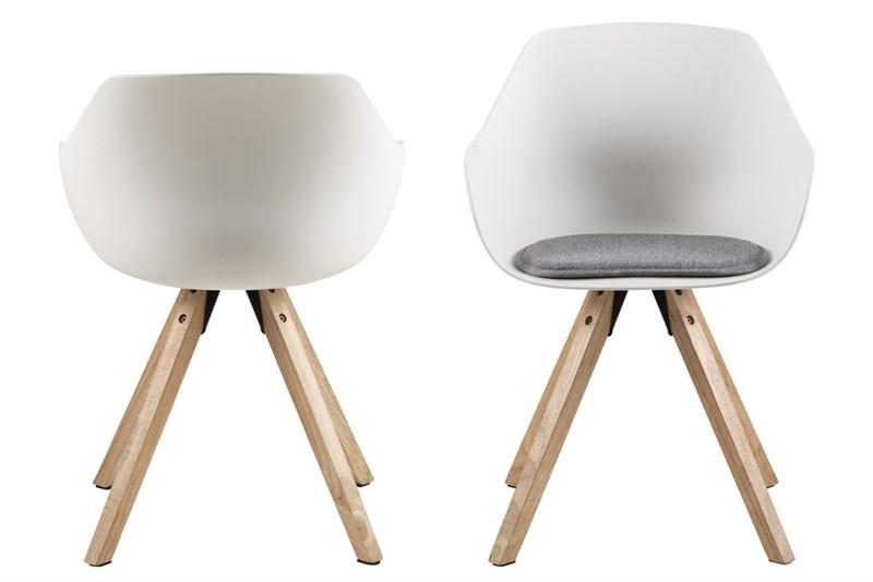 Actona Tina krzesło plastikowym siedziskiem