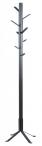 Actona Vinson minimalistyczny wieszak na ubrania czarny 180 cm
