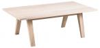 Stolik kawowy A-line z bielonego drewna dębowego 130x70