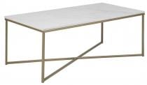 Acona Alisma 120x60cm stolik kawowy z marmurowym blatem