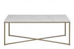 Acona Alisma 120x60cm stolik kawowy z marmurowym blatem