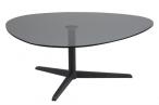 Actona Barnsley nowoczesny stolik ze szklanym blatem 103x95