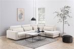Actona Bolton kwadratowy stolik z marmurowym blatem 60cmx60cm