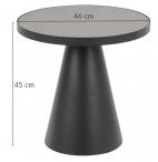 Actona Soli nowoczesny stolik kawowy do salonu 46cm