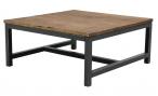 Actona Vintage Industrialny stolik kawowy drewniany blat