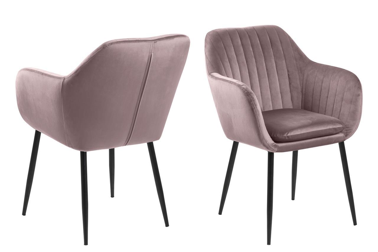 różowy fotel Actona