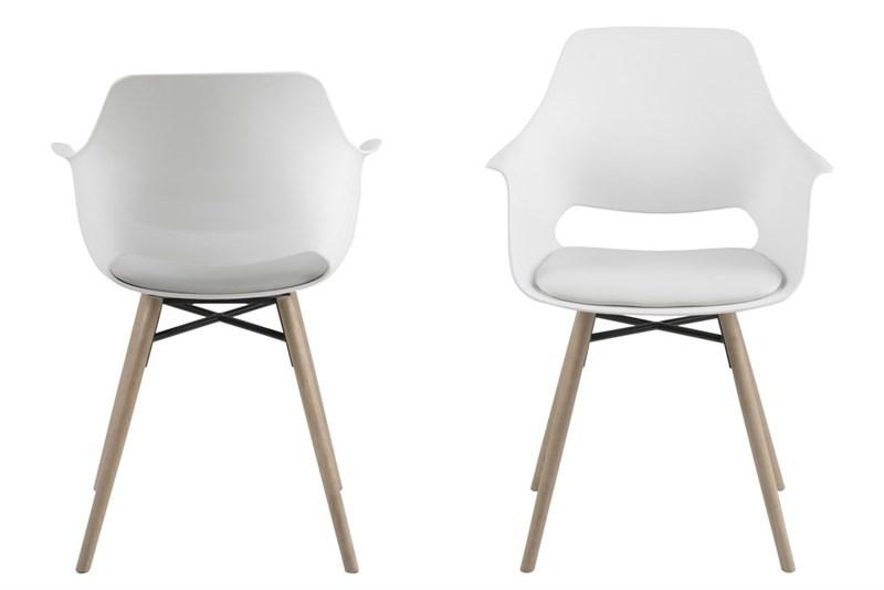 Actona Ramona krzesło plastikowym siedziskiem