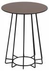 Actona Casia stolik kawowy 40cm biało-czarny