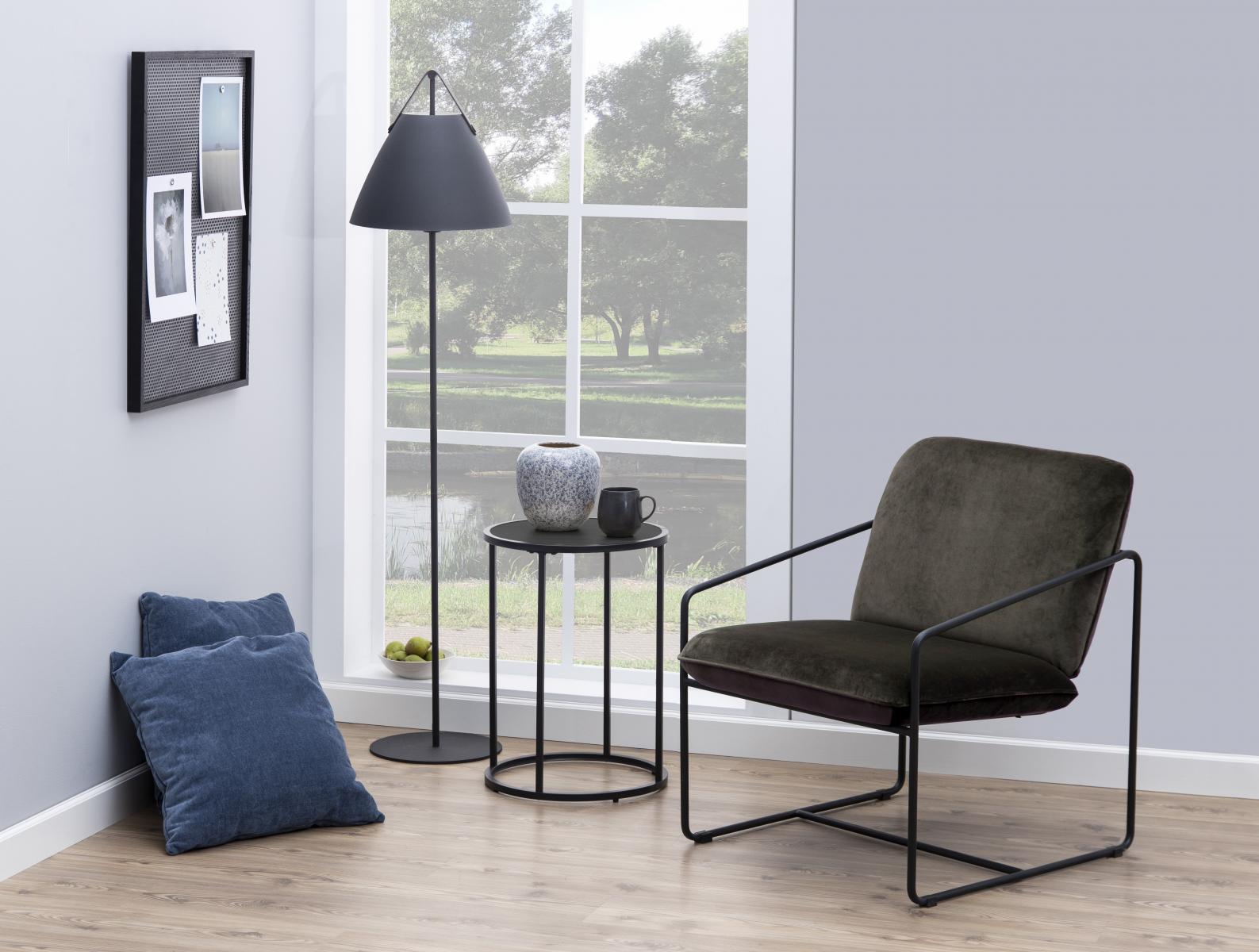 Actona Seaford okrągły stolik aranżacja