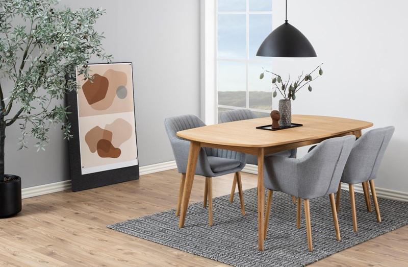 Stół Marte w skandynawskiej aranżacji