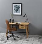 Actona Stockholm biurko drewniane 130x60x75 lakierowane