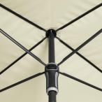 Parasol ogrodowy Sunline Waterproof 260x150 cm czerwony