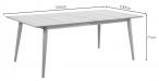 Actona Century drewniany stół do jadalni 200cm