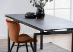 Stół Huddersfield rozkładany ze ceramicznym blatem czarny 240cm