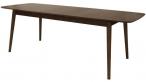 Actona Montreux rozkładany stół do jadalni 180-219cm - orzech