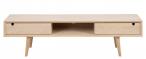Actona Century Szafka RTV styl Skandynawski, surowe drewno