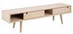 Actona Century Szafka RTV styl Skandynawski, surowe drewno