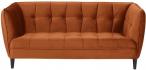 Pomarańczowa trzyosobowa sofa Jonna Actona 182x82 cm miedziana