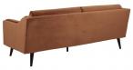 Actona MONTREAL oryginalna miedziana trzyosobowa sofa