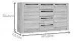Komoda Maximus MDXK26-W14 Forte
