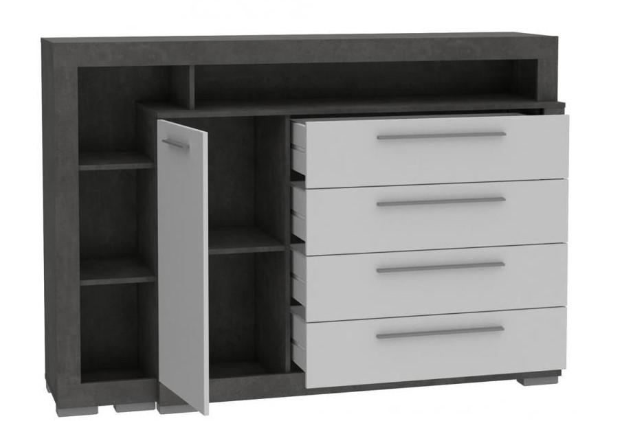 Komoda Julietta Forte szara