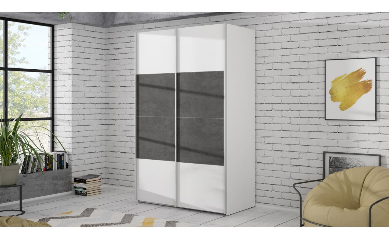 szafa Olivia z przesuwnymi drzwiami - aranżacja