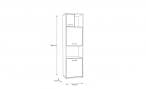 Regał L/P Chicory CHRR711-M213 Forte