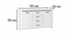 Komoda Brugia BUGK231B Forte