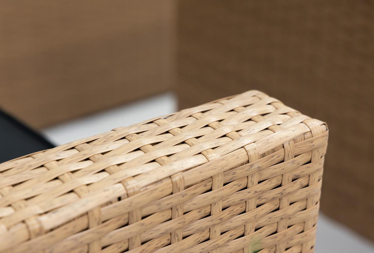 Împletitură durabilă din technorattan - detalii