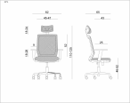Fotel obrotowy biurowy ergonomiczny Esta czarny