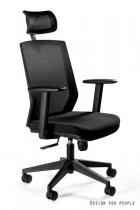 Fotel obrotowy biurowy ergonomiczny Esta czarny