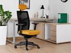 Fotel obrotowy biurowy ergonomiczny Tune czarny z mechanizmem synchron
