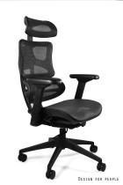 Fotel ergonomiczny biurowy Ergotech czarny
