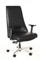 Ergonomiczny fotel biurowy obrotowy Sail czarny