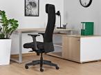 Fotel gabinetowy Ares Mesh elegancki czarny