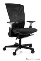 Fotel ergonomiczny Reya czarny regulowany